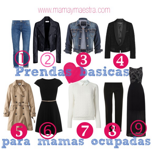 10 Prendas Básicas Que Toda Mamá Debería Tener - Mamá Y Maestra